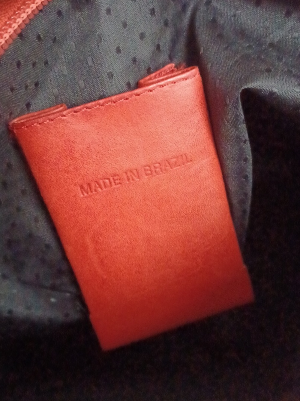 Woven Brazilian Leather Shoulder Bag - Picture 13 of 16